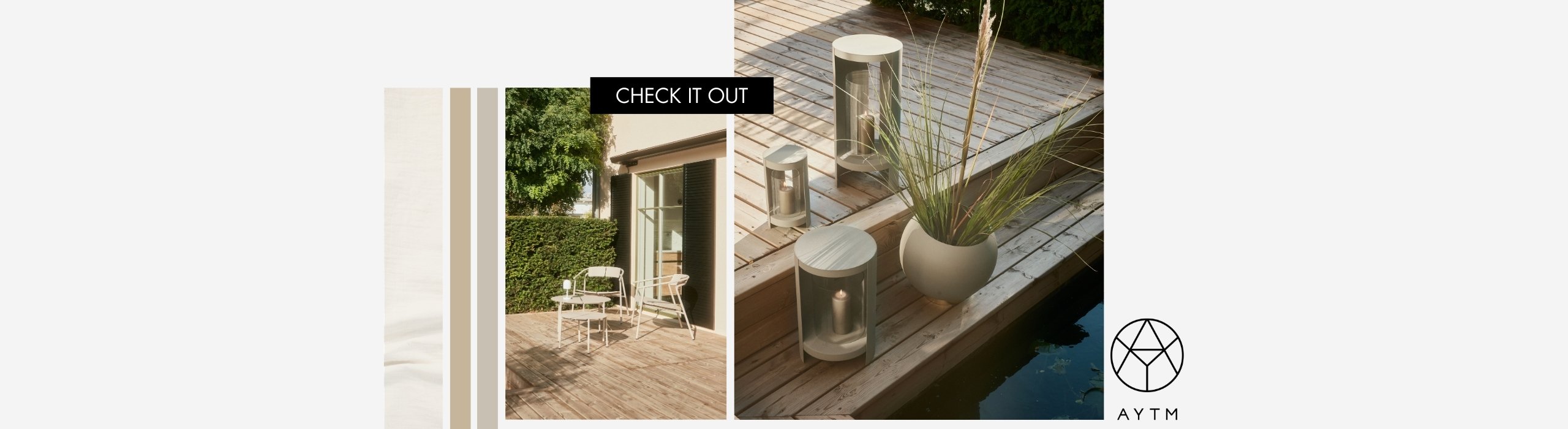 Outdoor side table and outdoor furniture